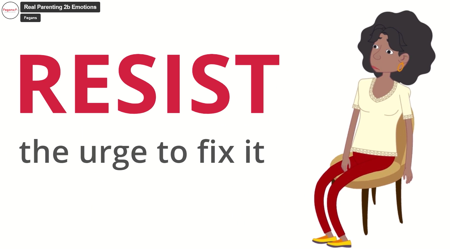 resist the urge to fix it